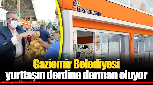Gaziemir Belediyesi yurttaşın derdine derman oluyor