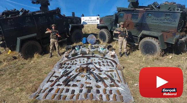 Jandarmadan terör örgütünün kış üslenmesine darbe