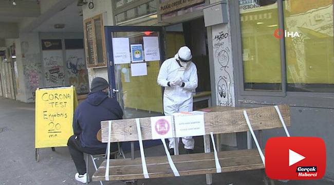 Kafeler korona test merkezlerine dönüştürüldü