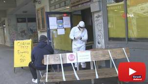 Kafeler korona test merkezlerine dönüştürüldü