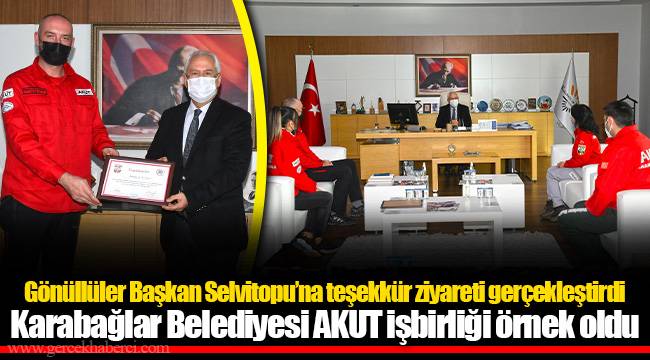 Karabağlar Belediyesi AKUT işbirliği örnek oldu