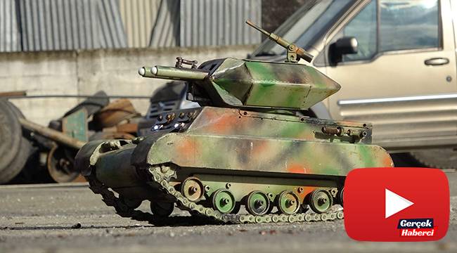 Karadenizli bunu da yaptı! Gerçeğinden tek farkı boyutu