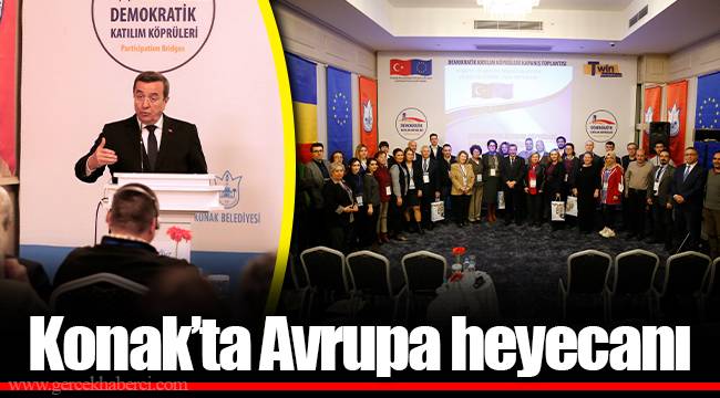 Konak’ta Avrupa heyecanı