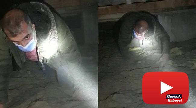 Kumar baskınından sürünerek kaçış