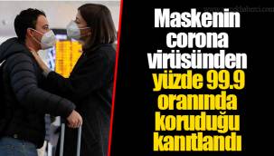 Maskenin corona virüsünden yüzde 99.9 oranında koruduğu kanıtlandı