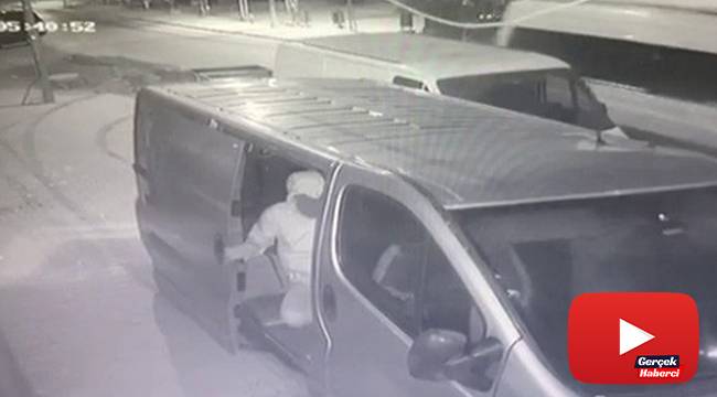 Önce anahtarı sonra aracı çaldılar