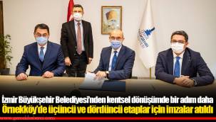 Örnekköy’de üçüncü ve dördüncü etaplar için imzalar atıldı