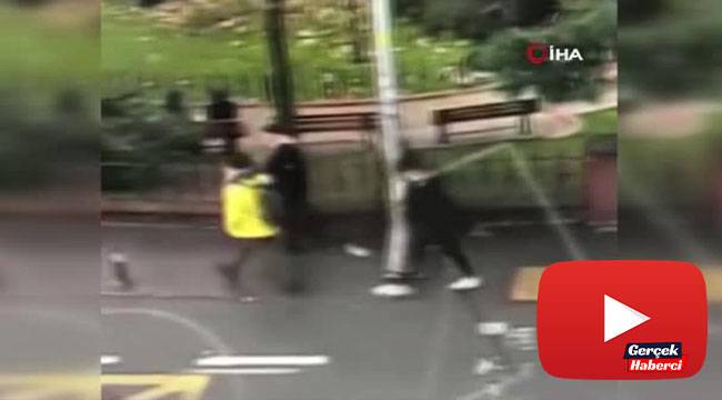 Sağlık çalışanlarını adım adım takip edip böyle darp ettiler