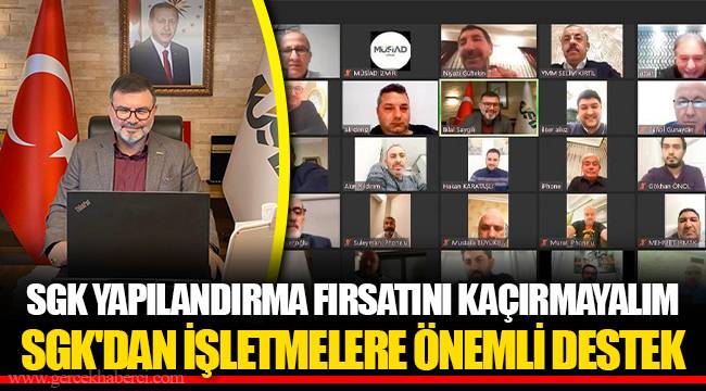 SGK YAPILANDIRMA FIRSATINI KAÇIRMAYALIM