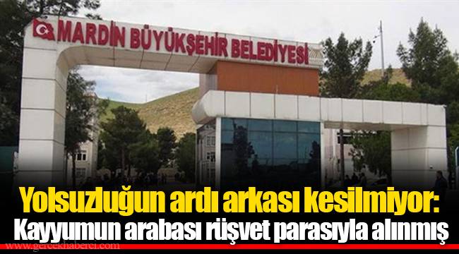 Yolsuzluğun ardı arkası kesilmiyor: Kayyumun arabası rüşvet parasıyla alınmış
