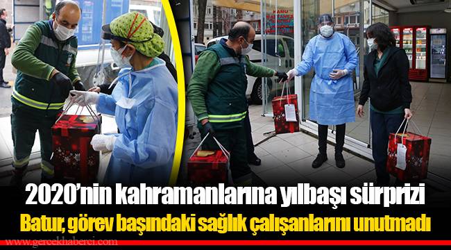 2020’nin kahramanlarına yılbaşı sürprizi