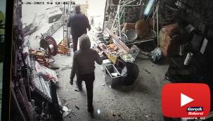 40 saniyelik hortum sanayi sitesini savaş alanına çevirdi
