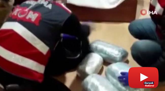 “ATAK” Zehir tacirlerine acımadı: 14 kilogram uyuşturucu madde ele geçirildi