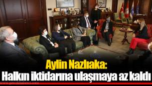 Aylin Nazlıaka: Halkın iktidarına ulaşmaya az kaldı