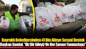 Bayraklı Belediyesinden 41 Bin Aileye Sosyal Destek
