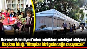 Bornova Belediyesi’nden miniklere edebiyat atölyesi