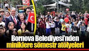 Bornova Belediyesi’nden miniklere sömestr atölyeleri