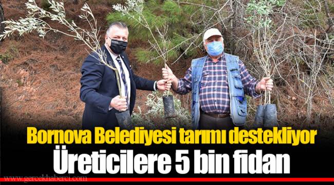 Bornova Belediyesi tarımı destekliyor
