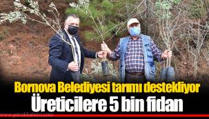 Bornova Belediyesi tarımı destekliyor