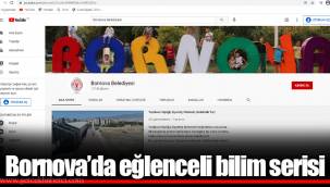 Bornova’da eğlenceli bilim serisi