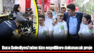 Buca Belediyesi’nden tüm engellilere dokunacak proje
