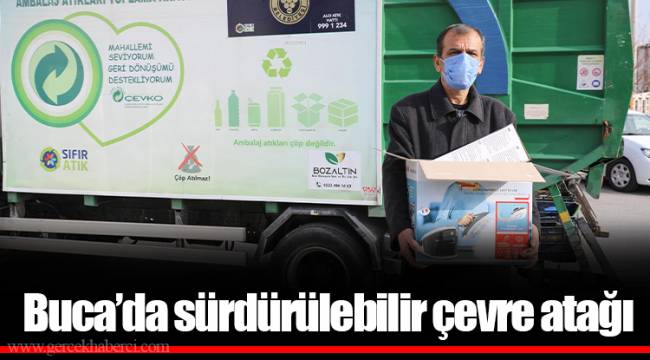 Buca’da sürdürülebilir çevre atağı