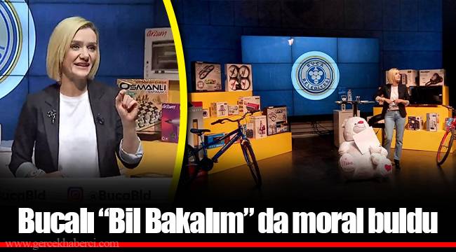 Bucalı “Bil Bakalım” da moral buldu 
