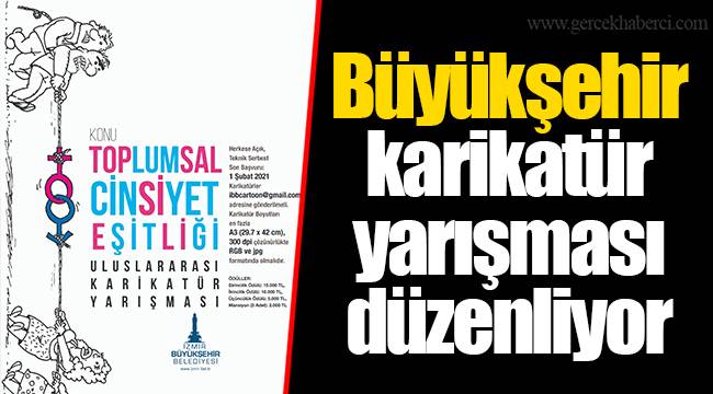 Büyükşehir karikatür yarışması düzenliyor