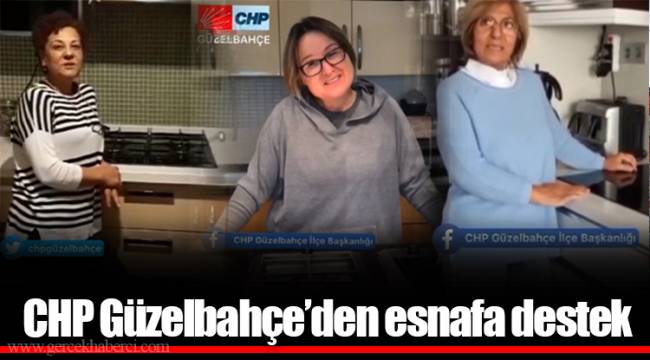  CHP Güzelbahçe’den esnafa destek 