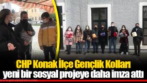 CHP Konak İlçe Gençlik Kolları yeni bir sosyal projeye daha imza attı