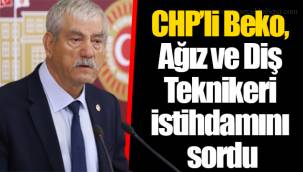 CHP’li Beko, Ağız ve Diş Teknikeri istihdamını sordu