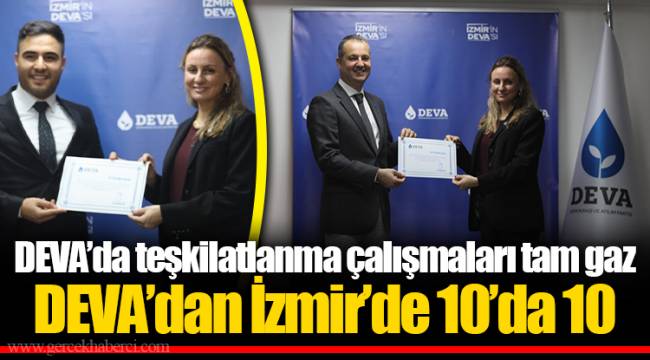 DEVA’da teşkilatlanma çalışmaları tam gaz