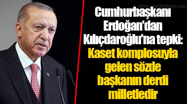 Erdoğan: Türkiye yüzde 9,9 oranında daraldı