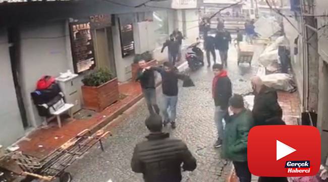 Hırsıza esnaf dayağı