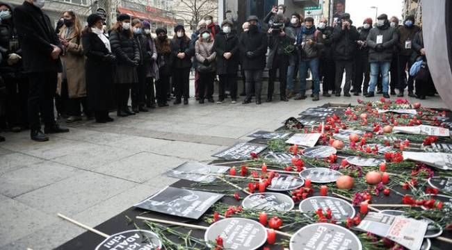 Hrant Dink öldürülüşünün 14'üncü yılında anıldı
