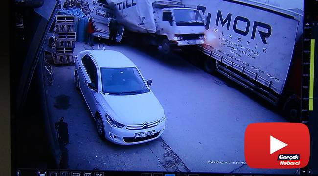 İki kişinin ölümden döndüğü anlar saniye saniye kameraya yansıdı