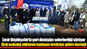 İzmir Büyükşehir’in geri dönüşüm seferberliği sürüyor