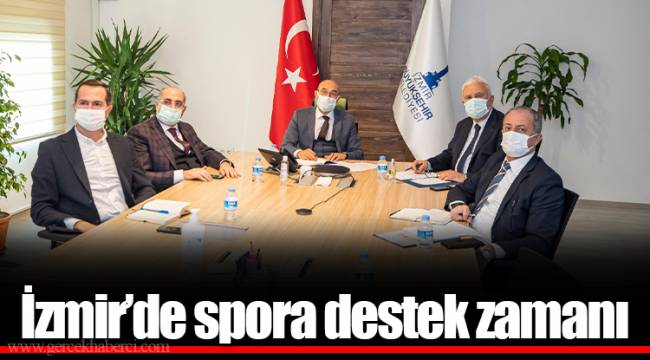 İzmir’de spora destek zamanı