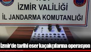 İzmir’de tarihi eser kaçakçılarına operasyon