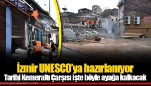 İzmir UNESCO’ya hazırlanıyor