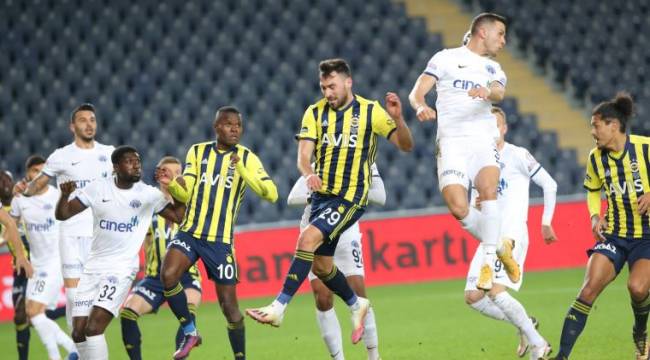 Kasımpaşa'yı yenen Fenerbahçe çeyrek finalde