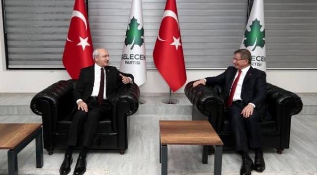Kılıçdaroğlu’ndan Davutoğlu’na ziyaret