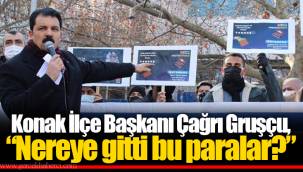 Konak İlçe Başkanı Çağrı Gruşçu,