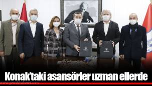 Konak’taki asansörler uzman ellerde