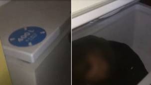 Kumar baskınında polisten kaçmaya çalışan kişi derin dondurucuda saklanırken bulundu