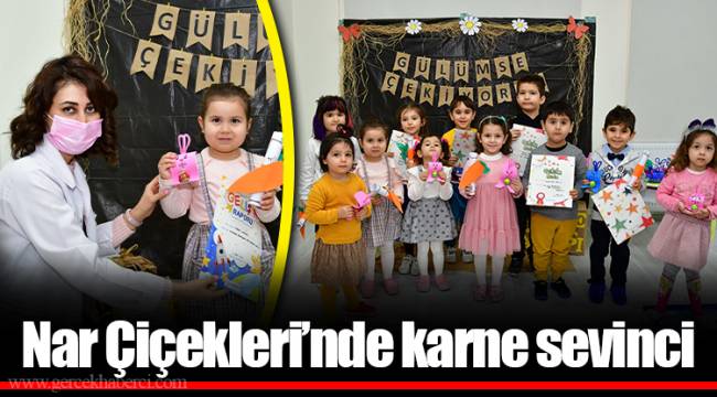 Nar Çiçekleri’nde karne sevinci
