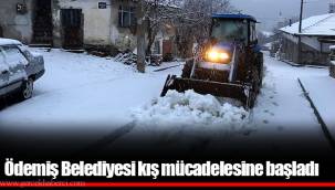 Ödemiş Belediyesi kış mücadelesine başladı