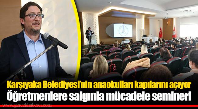 Öğretmenlere salgınla mücadele semineri