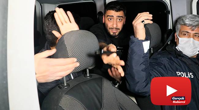 Otomobilden havaya ateş açtılar, polisten kaçarken drenaj kanalına düştüler
