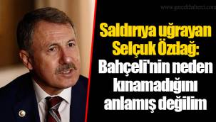 Saldırıya uğrayan Selçuk Özdağ: Bahçeli'nin neden kınamadığını anlamış değilim